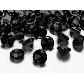Čierne diamanty 20mm 