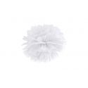 Biely Pom pom - 25cm