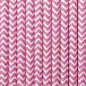 Papierové slamky - ružová farba