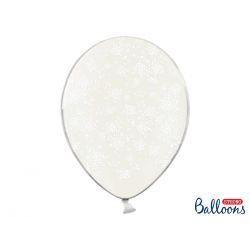 Biele kvietky - biely balón