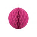 Fuchsiová papierová guľa - Honeycomb Ball - 30cm