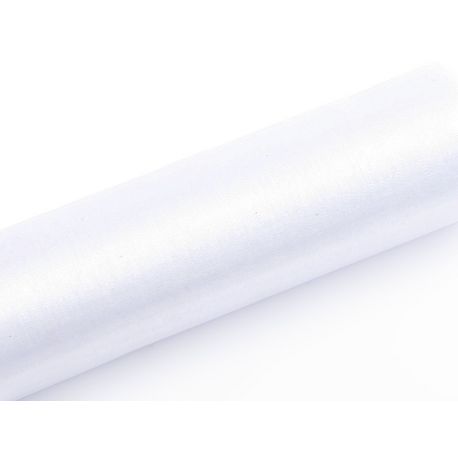 Biela organza - 16cm