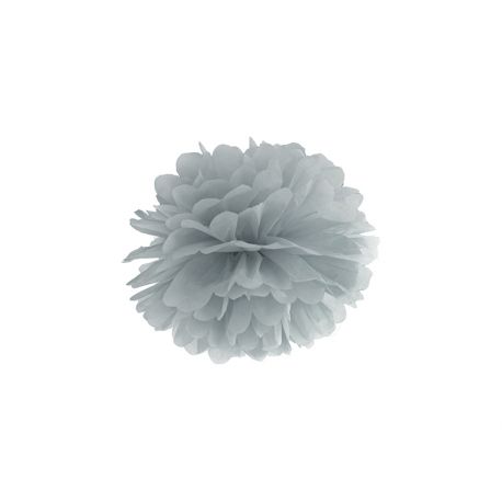 Sivý Pom pom - 25cm