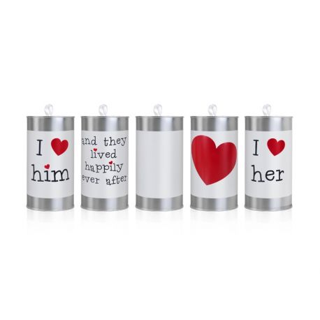 Plechovky za svadobné auto