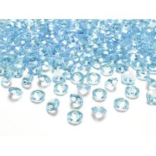 Tyrkysové diamanty 12mm 
