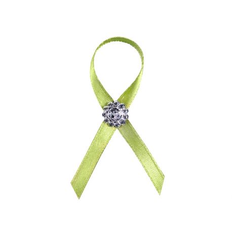 Zelené svadobné pierka pre hostí