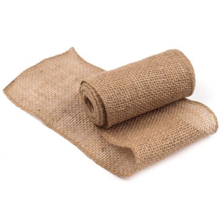 Jutová stuha dekoračná 15cm/25m