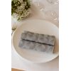 Sivé luxusné obrúsky Elegance 40ks